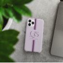 Recherche de rétro pourpre iphone coques Monogramme