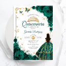 Search for flower on white birthday invitations For her
