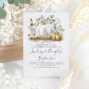 Search for white pumpkin wedding invitations Pumpkins
