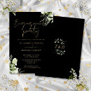 Search for black and gold engagement party invitations We are engaged