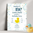 Search for rubber duck birthday One lucky duck