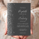 Search for charcoal wedding invitations Elegant