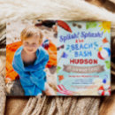 Search for summer beach birthday invitations Water