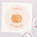 Search for fall birthday napkins Watercolor