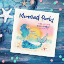 Recherche de mermaid napkins Plage