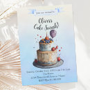 Search for cake smash invitations Baby
