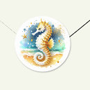 Search for seahorse wedding stickers Coastal