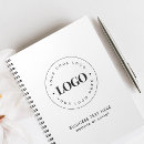 Search for logo business notebooks Black and white