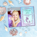 Search for mermaid thank you cards Pool party
