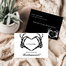 Search for halloween bridal party proposal cards Bridesmaid