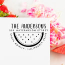 Search for fruit rubber stamps Return address