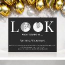 Search for funny surprise party invitations Black and white