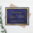 Search for 90th birthday save the date postcards Gold
