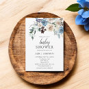 Search for beige blue baby shower invitations Winter