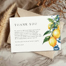 Search for italian wedding thank you cards Lemon