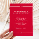 Search for cherry red invitations Elegant