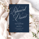 Recherche de navy rehearsal dinner invitations Élégant