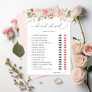 Search for rose gold bridal shower games He said she said