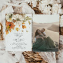 Recherche de rustic watercolor wedding invitations De photo