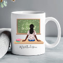 Search for black chalkboard mugs Teacher