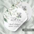 Search for wild elephant stickers Watercolor