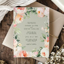 Search for pink peony wedding invitations Watercolor