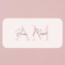 Recherche de monogramme rose bureau fournitures Initiale
