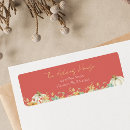 Search for autumn harvest return address labels Floral