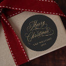 Search for black stickers Merry christmas