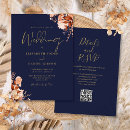 Search for navy wedding invitations Navy blue and gold