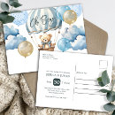 Search for hot air balloon postcards Baby shower