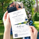 Search for white flowers invitations Qr code
