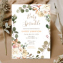 Search for floral baby sprinkle invitations Gender neutral