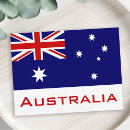 Recherche de drapeau de l australie cartes postales Patriotique