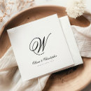 Search for classic wedding napkins Elegant