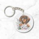Search for dachshund lover keychains Puppy
