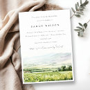Search for vineyard bridal shower invitations Winery