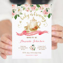 Recherche de théière rose invitations Un bébé brasse