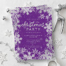 Search for purple christmas invitations Company christmas party