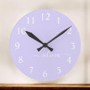 Recherche de lavande horloges Monogramme