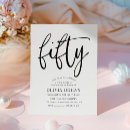 Search for script 50th birthday invitations Fiftieth