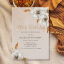 Search for floral 90th birthday invitations Rustic