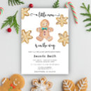 Search for gingerbread man invitations Winter
