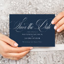 Search for navy blue save the dates Modern