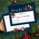Recherche de noël bleu cartes postales Aquarelle