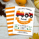 Search for pumpkin farm birthday invitations Boy
