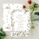 Recherche de fruit vintage invitations Mother to be