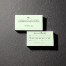 Recherche de nomination cartes visite Rappel