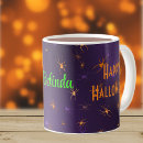 Search for neon orange mugs Halloween