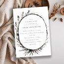 Search for goth bridal shower invitations Modern elegant